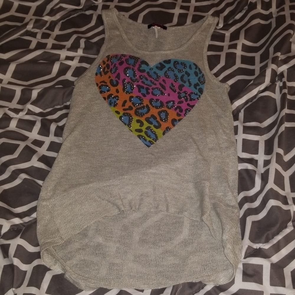 Gray Heart tank